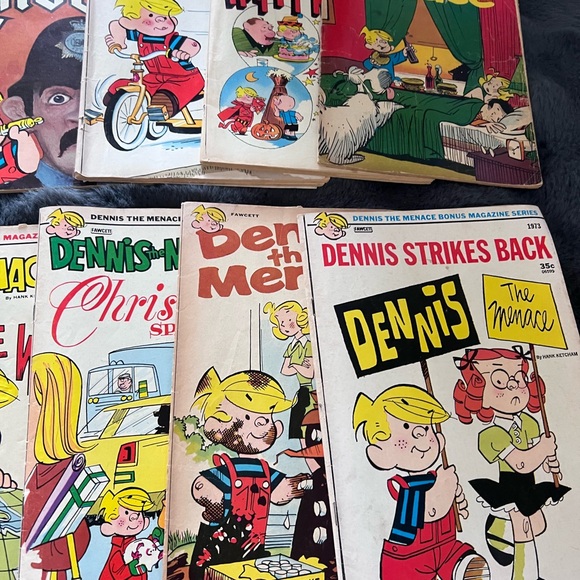 Vintage DENNIS THE MANACE Cartoon Magazines Lot Of 20 - Picture 7 of 7